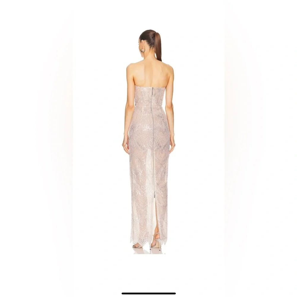 Bronx and Banco Elegant Sequin Evening Gown - Picture 5 of 6